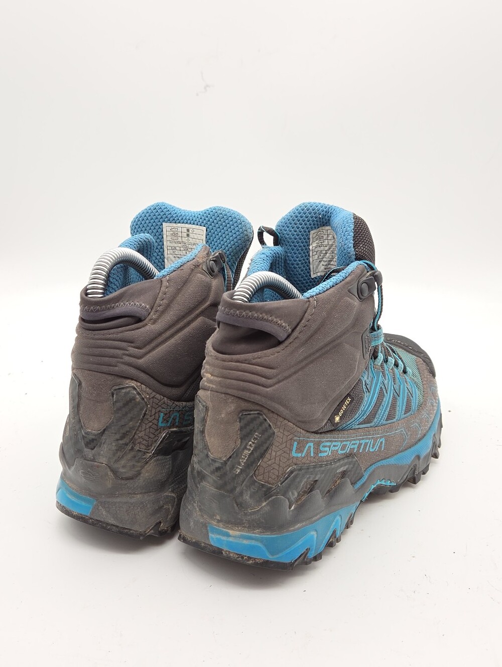La Sportiva Ultra Raptor II Mid GTX Gore-tex Hiking Boots Blue Women's Size 6 - Picture 3 of 10